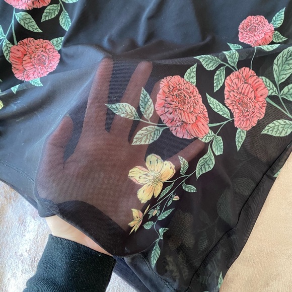 Minkpink night rose tee dress size small - Picture 5 of 10